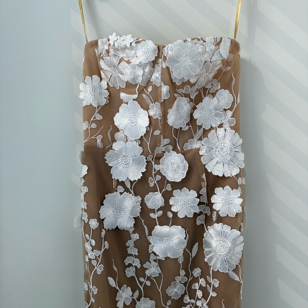 NWOT Bronx and Banco Jasmine Blanc Maxi Dress L - Picture 6 of 16